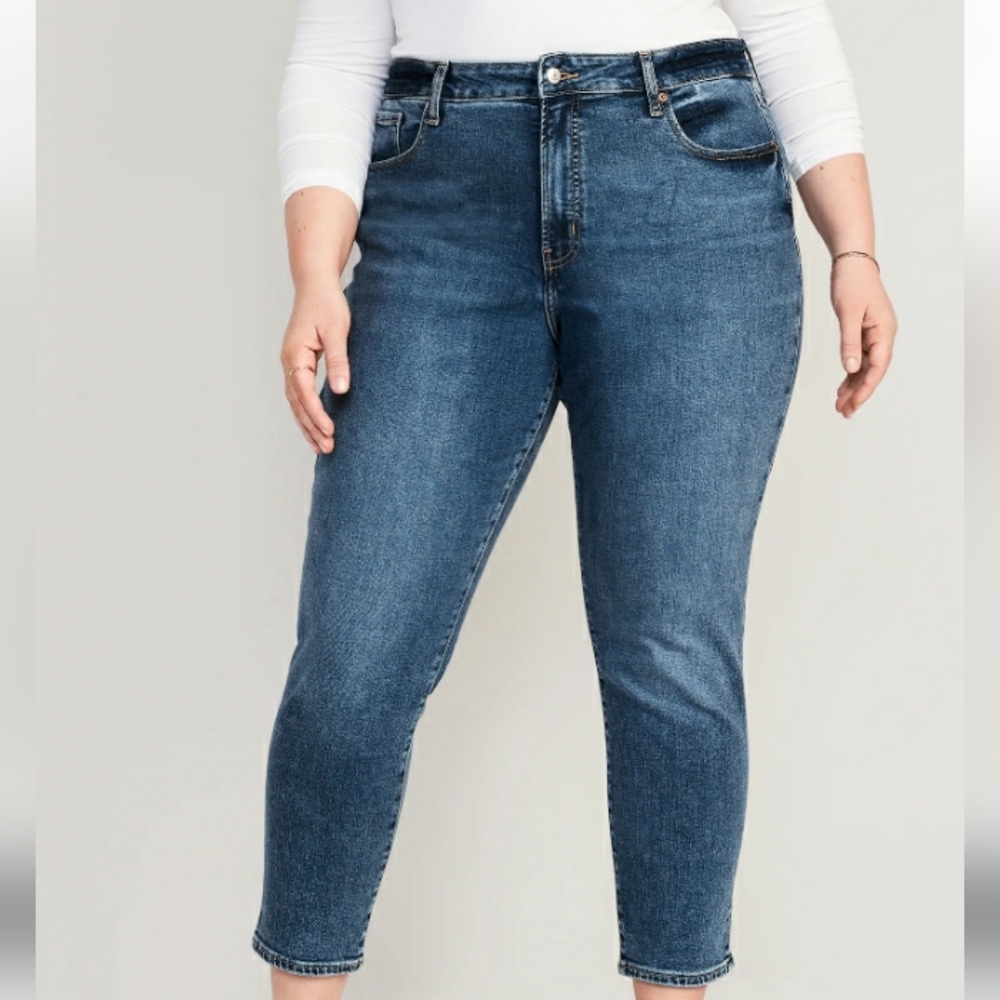 NWT Old Navy High-Rise OG Straight Ankle Jeans for Women Size 20